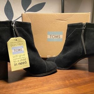 NWT | TOMS Lunata Boots/Booties | Size:6.5
